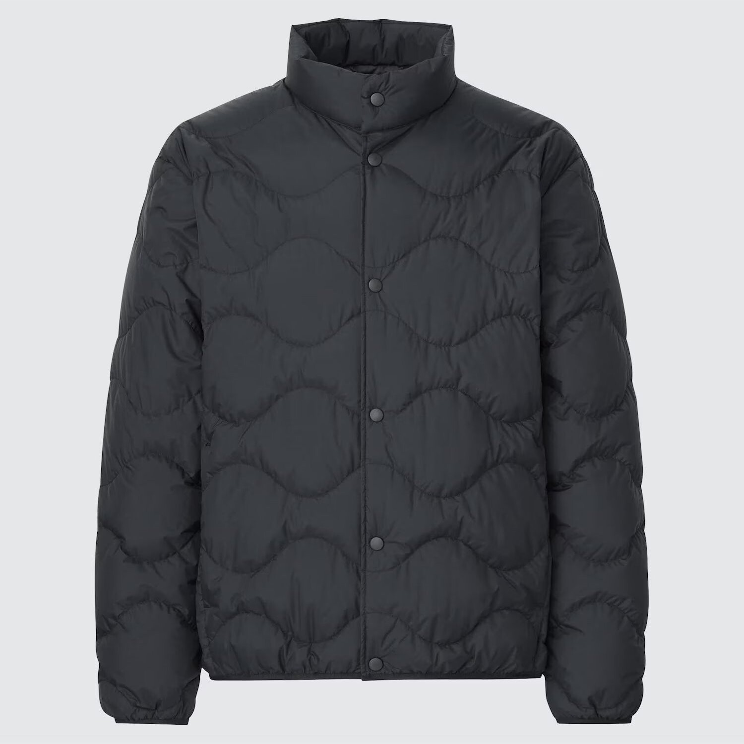 Ультралегкая пуховая стеганая куртка Uniqlo Wave Unisex, 09 черный 
Ультралегкая пуховая стеганая куртка Uniqlo Wave Unisex, 09 черный