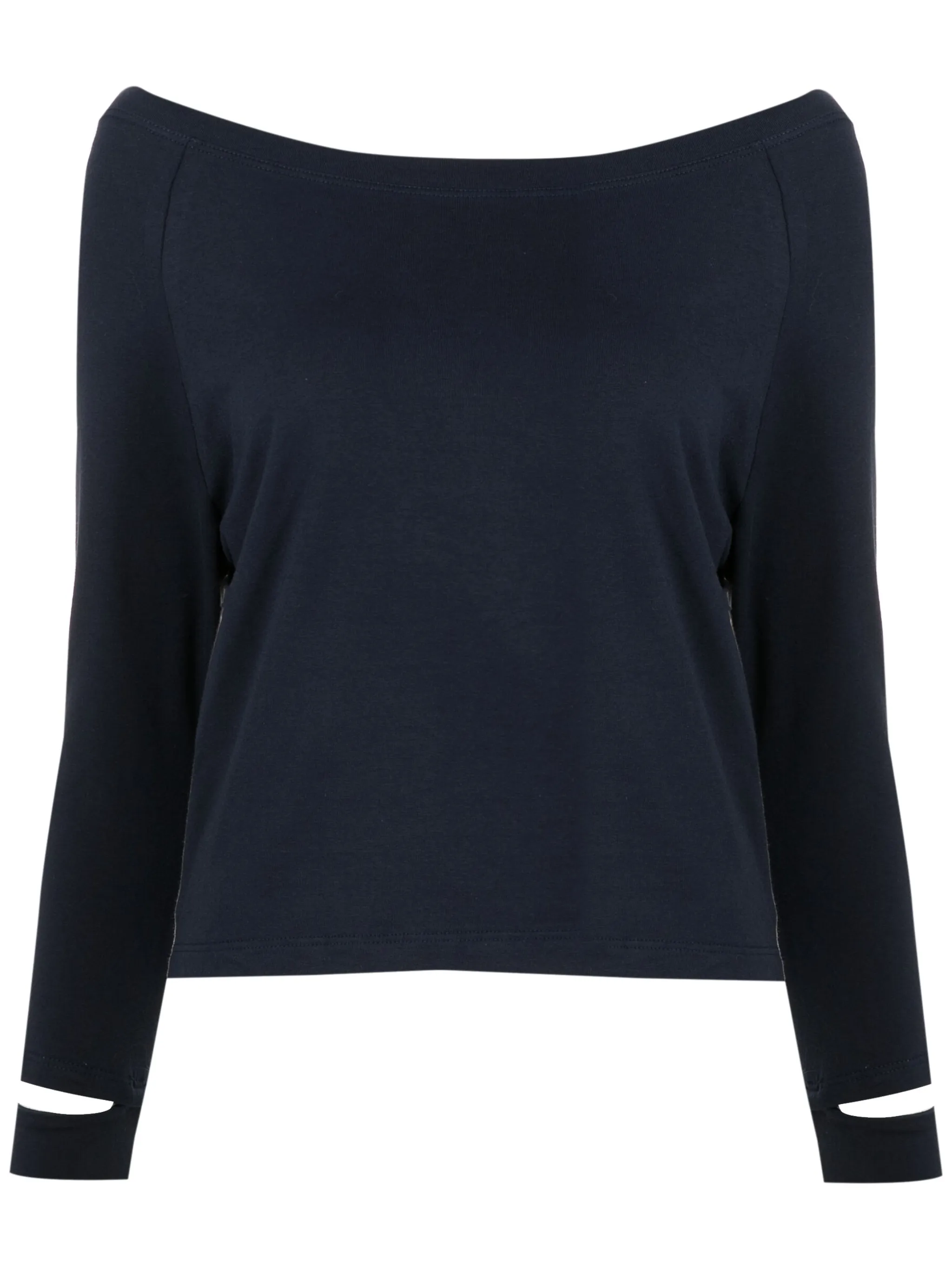 Футболка с длинными рукавами и вырезом-лодочкой Gloria Coelho, синий
Футболка с длинными рукавами и вырезом-лодочкой Gloria Coelho, синий