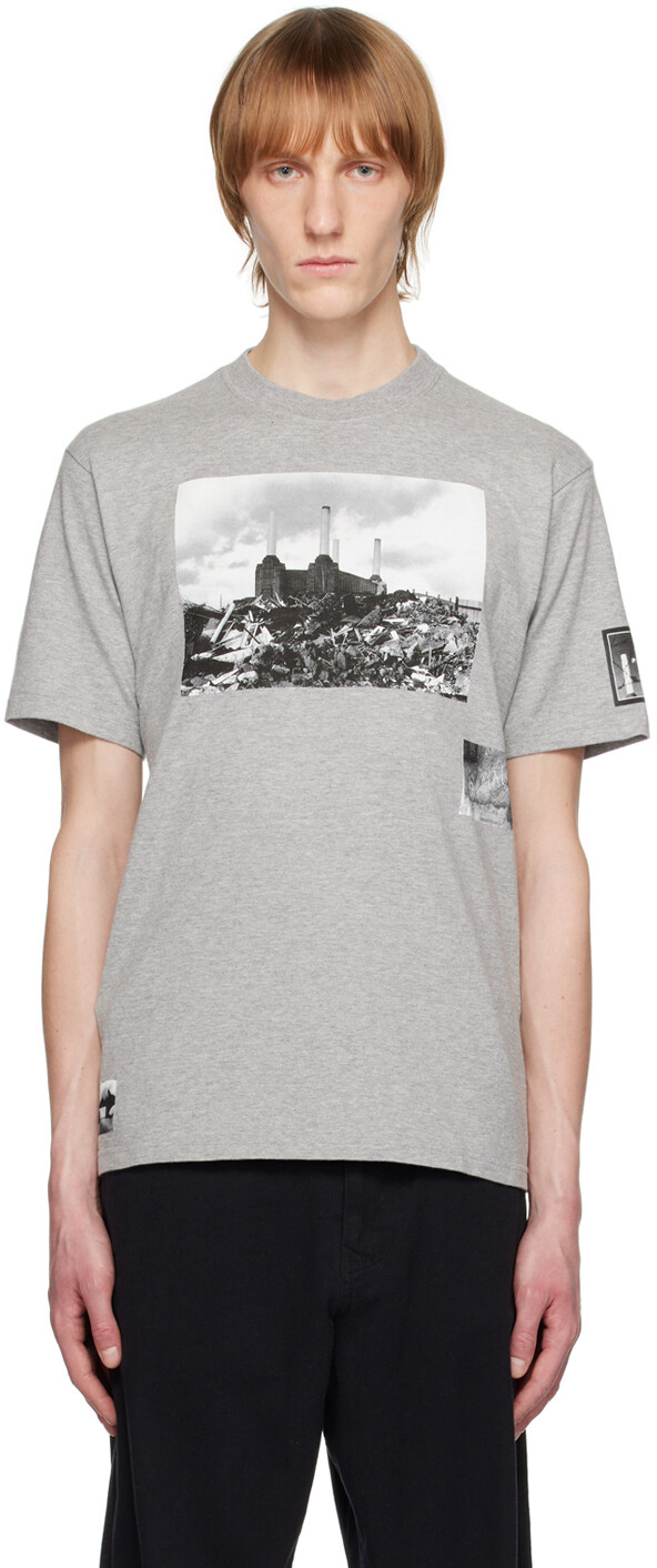 Серая футболка с принтом Undercover, Серый, Серая футболка с принтом Undercover 
Серая футболка с принтом Undercover, Серый, Серая футболка с принтом Undercover