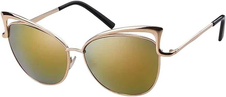 Металлические солнцезащитные очки «кошачий глаз», модные, персонализированные, для женщин и мужчин, яркие, для вечеринок, с защитой от УФ-излучения UV400 UJNHGQ, C1 Gold Red
Металлические солнцезащитные очки «кошачий глаз», модные, персонализированные, для женщин и мужчин, яркие, для вечеринок, с защитой от УФ-излучения UV400 UJNHGQ, C1 Gold Red