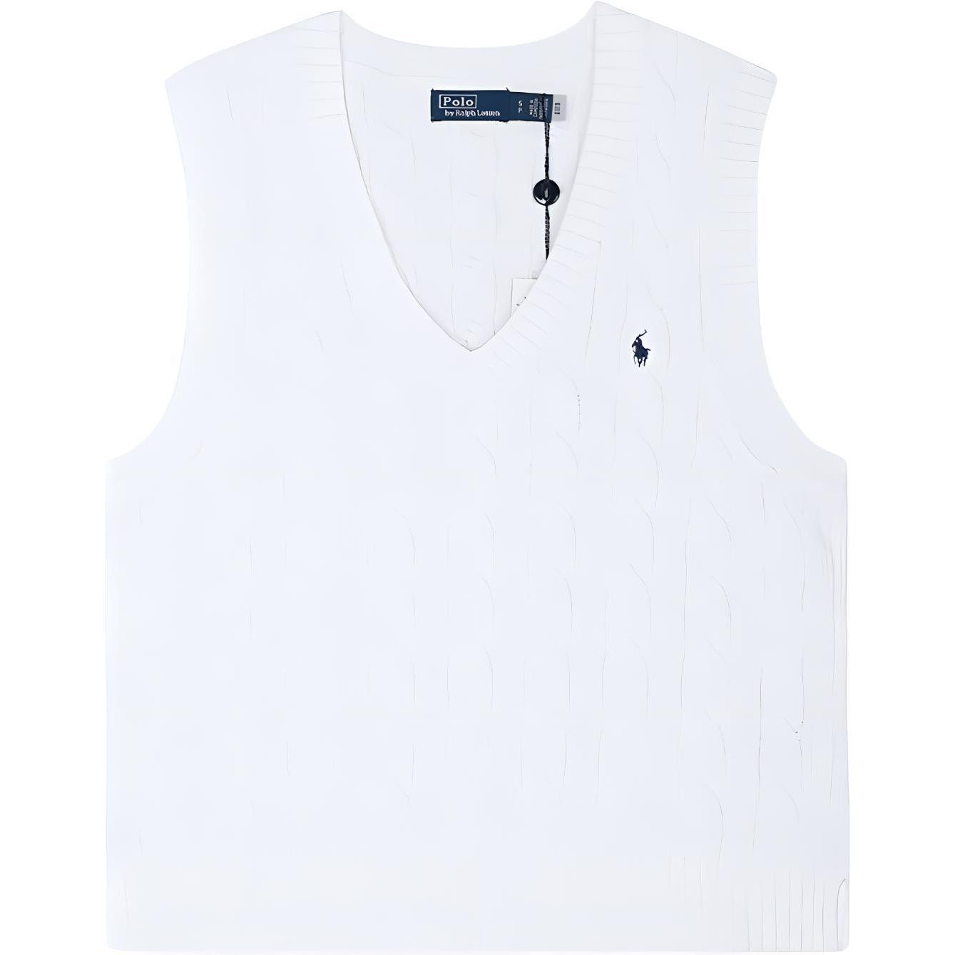 Вязаный жилет Polo Pony с V-образным вырезом и вышивкой Polo Ralph Lauren, белый
Вязаный жилет Polo Pony с V-образным вырезом и вышивкой Polo Ralph Lauren, белый