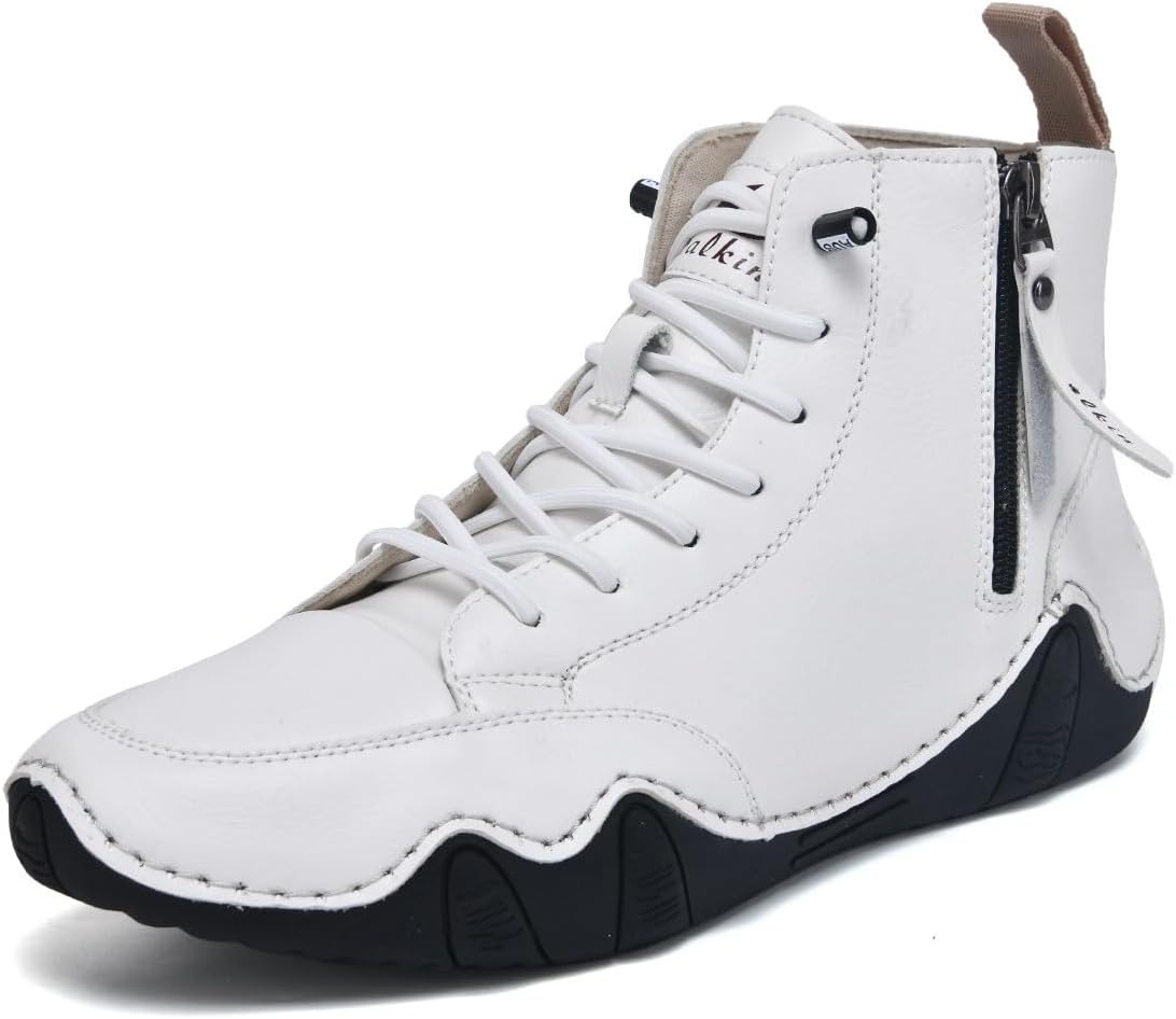 Мужские водонепроницаемые походные ботинки Hhhchpm, легкие и удобные, кожаные, средней высоты, с шнуровкой для активного отдыха на открытом воздухе. Боковая молния облегчает надевание и снятие, белый
Мужские водонепроницаемые походные ботинки Hhhchpm, легкие и удобные, кожаные, средней высоты, с шнуровкой для активного отдыха на открытом воздухе. Боковая молния облегчает надевание и снятие, белый