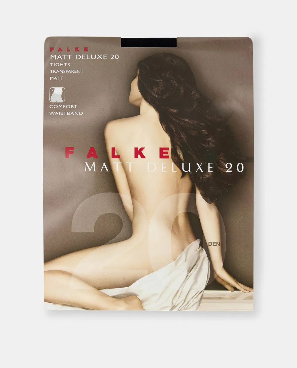 Женские матовые прозрачные колготки Falke плотностью 20 ден, черный
Женские матовые прозрачные колготки Falke плотностью 20 ден, черный