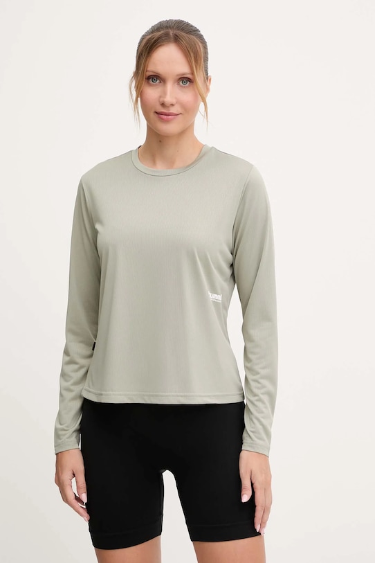 Тренировочный лонгслив Hummel, зеленый
Тренировочный лонгслив Hummel, зеленый