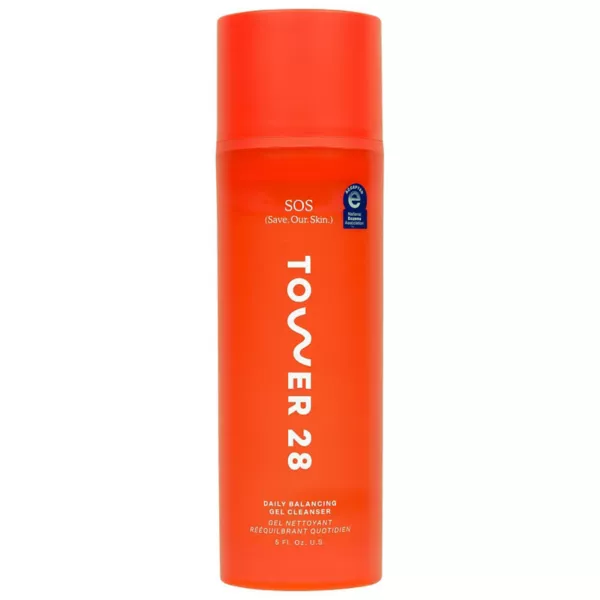 Sos нежный увлажняющий гель для умывания + средство для снятия макияжа Tower 28 Beauty
Sos нежный увлажняющий гель для умывания + средство для снятия макияжа Tower 28 Beauty