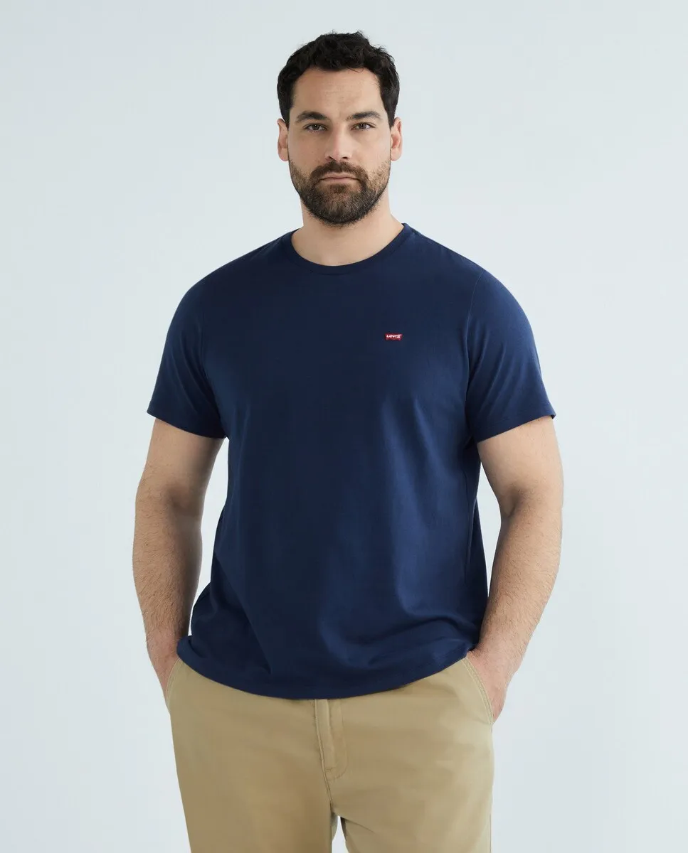 Мужская футболка с короткими рукавами, большие размеры Levi's, темно-синий
Мужская футболка с короткими рукавами, большие размеры Levi's, темно-синий