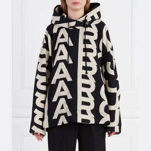 Толстовка оверсайз Marc Jacobs, черный
Толстовка оверсайз Marc Jacobs, черный