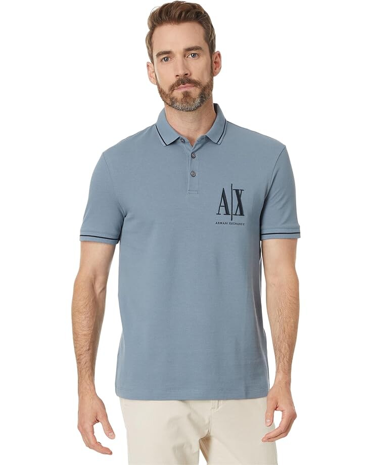 Поло Armani Exchange Icon Polo, цвет Flint Stone
Поло Armani Exchange Icon Polo, цвет Flint Stone
