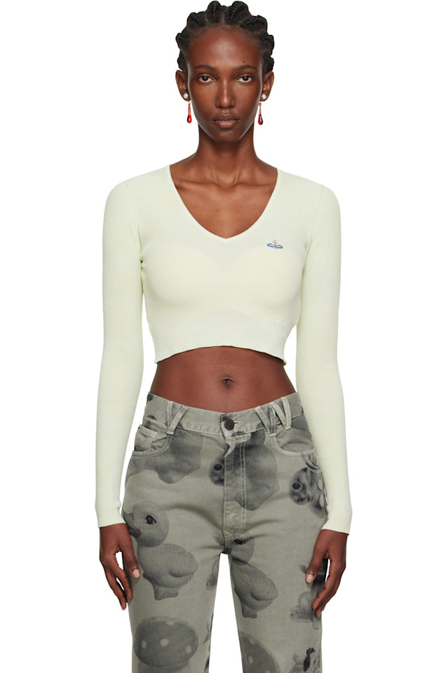 Беа укороченный свитер Vivienne Westwood, цвет pistachio
Беа укороченный свитер Vivienne Westwood, цвет pistachio