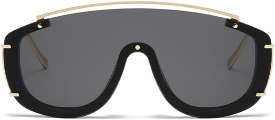 Популярные солнцезащитные очки-пилот ICARA большого размера для женщин и мужчин, роскошные очки-маски в крупной оправе, защитные очки с плоским верхом и заклепками, Black
Популярные солнцезащитные очки-пилот ICARA большого размера для женщин и мужчин, роскошные очки-маски в крупной оправе, защитные очки с плоским верхом и заклепками, Black