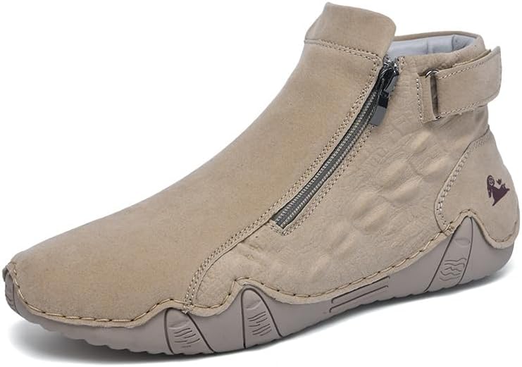 Ботинки Hhhchpm для мужчин средней высоты с боковой молнией, повседневные, удобные, с круглым носком, противоскользящие лоферы для прогулок и походов на улице, хаки
Ботинки Hhhchpm для мужчин средней высоты с боковой молнией, повседневные, удобные, с круглым носком, противоскользящие лоферы для прогулок и походов на улице, хаки