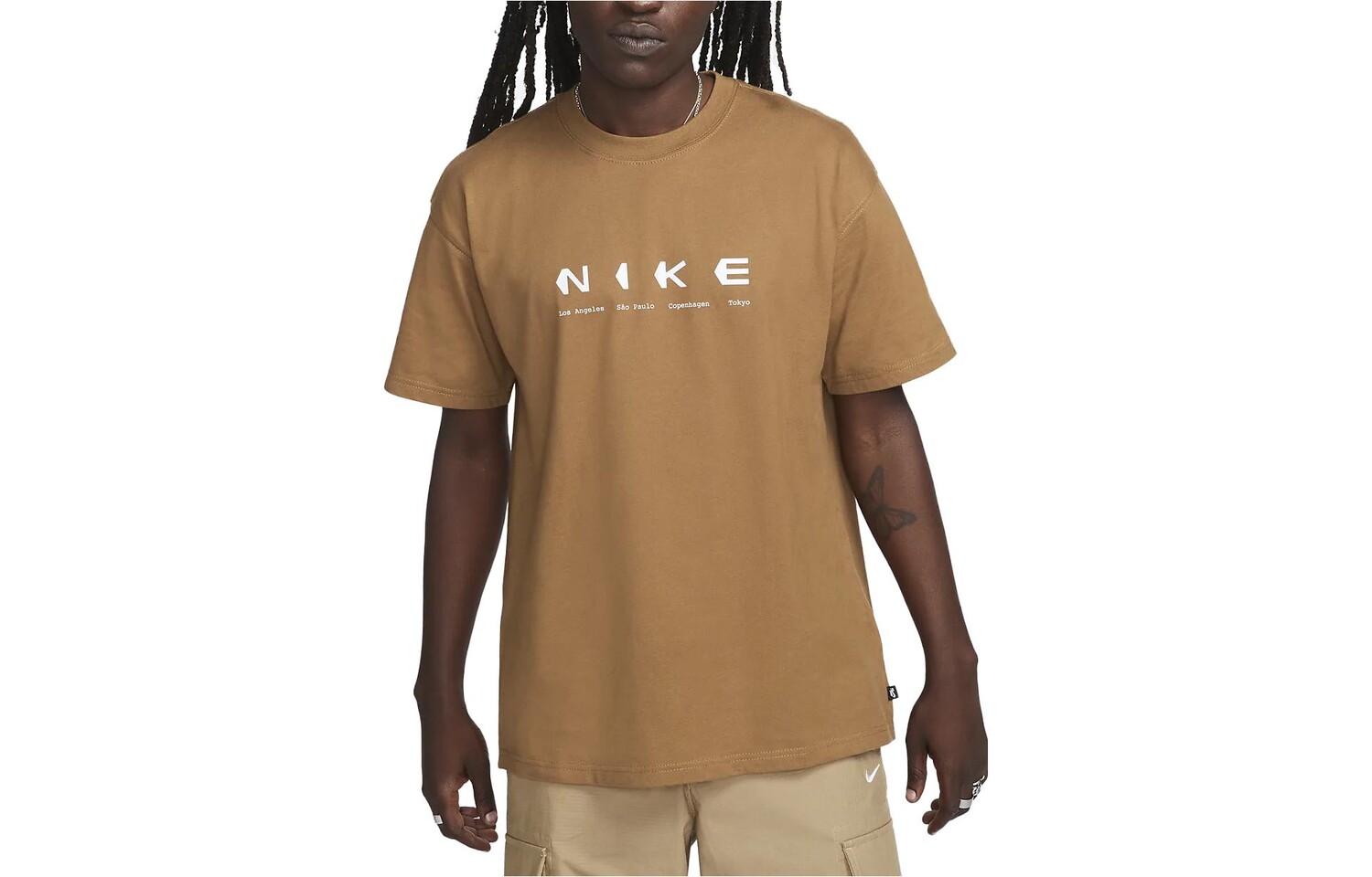 Футболка мужская коричневая Nike, коричневый
Футболка мужская коричневая Nike, коричневый