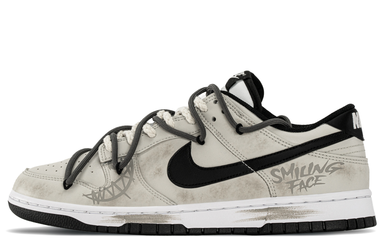 Nike Кроссовки для скейтбординга Dunk, износостойкие, низкие, мужские, бежево-черные 
Nike Кроссовки для скейтбординга Dunk, износостойкие, низкие, мужские, бежево-черные