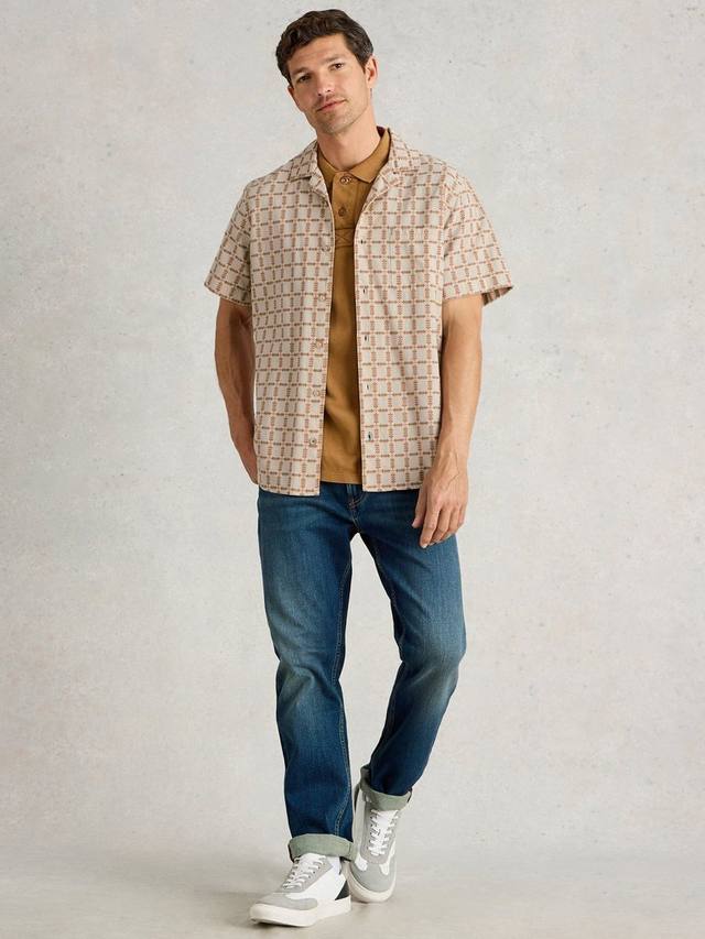 Органическая хлопковая рубашка Regular Fit с абстрактной клеткой White Stuff, Natural/Multi
Органическая хлопковая рубашка Regular Fit с абстрактной клеткой White Stuff, Natural/Multi