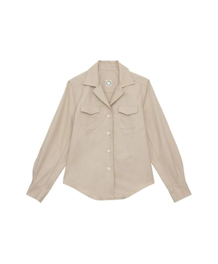 Рубашка Ines De La Fressange Paris, бежевый 
Рубашка Ines De La Fressange Paris, бежевый