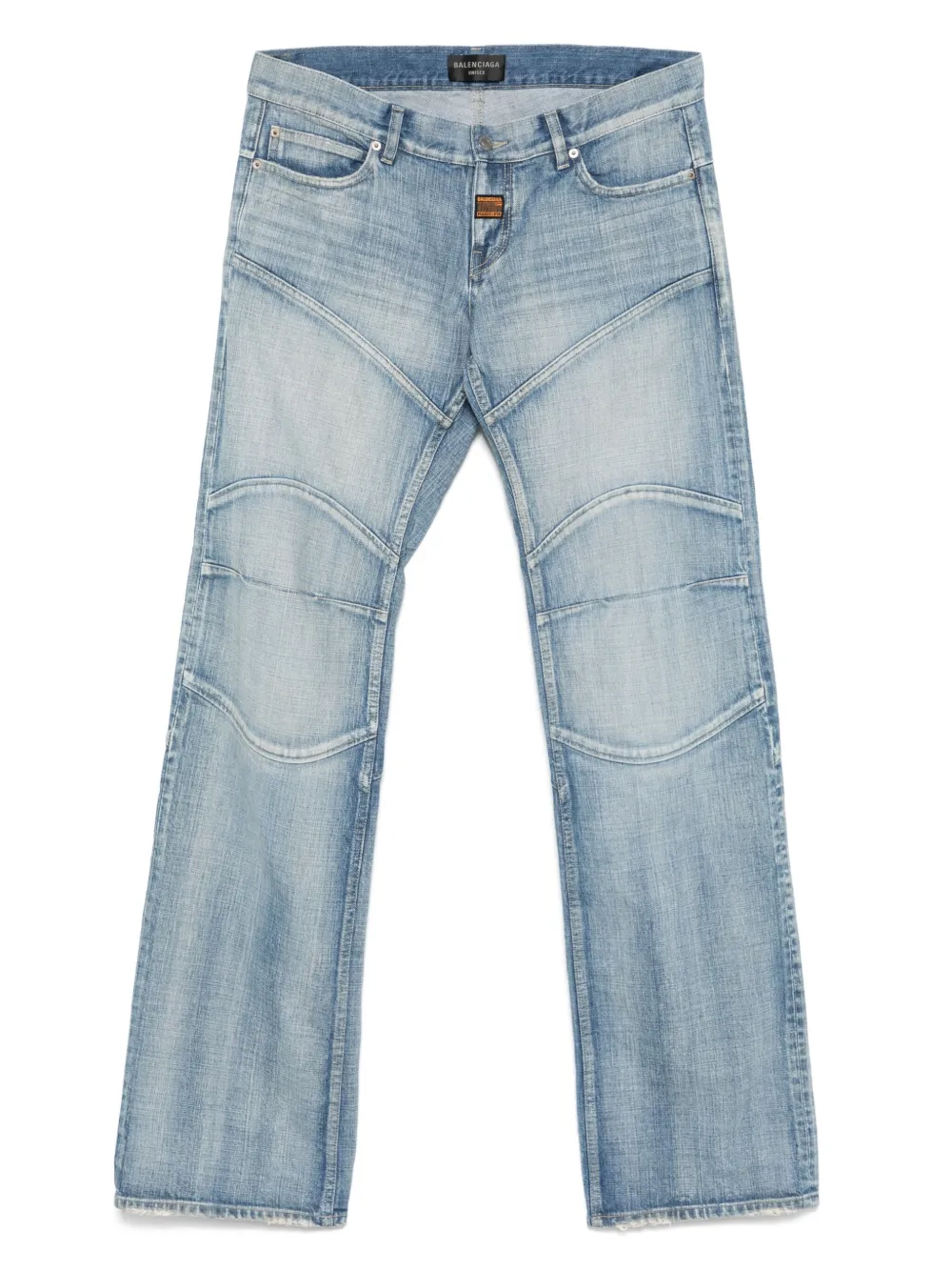 Джинсы со швами BALENCIAGA, синий
Джинсы со швами BALENCIAGA, синий