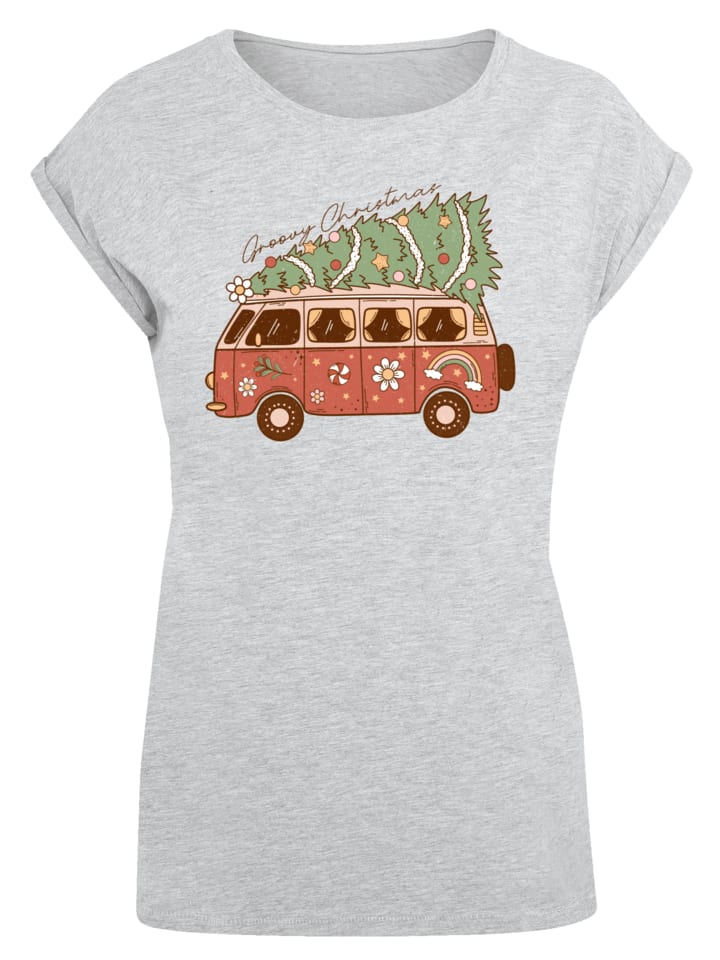 Футболка F4NT4STIC T-Shirt Groovy Weihnachten Camper Van, пятнистый серый
Футболка F4NT4STIC T-Shirt Groovy Weihnachten Camper Van, пятнистый серый