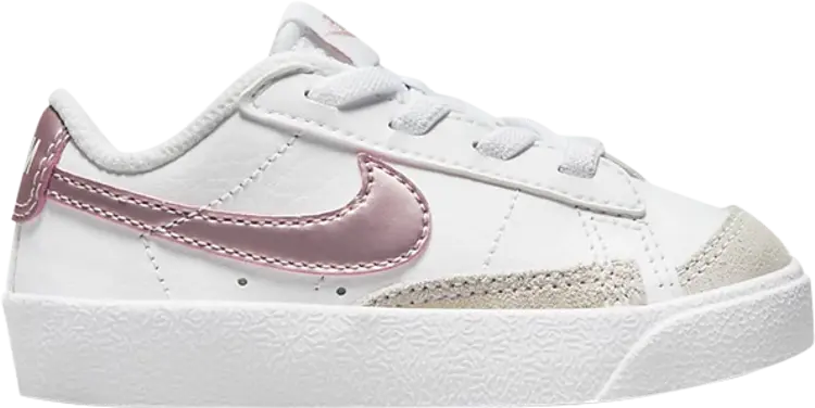 Кроссовки Nike Blazer Low '77 TD 'White Pink Glaze', белый
Кроссовки Nike Blazer Low '77 TD 'White Pink Glaze', белый