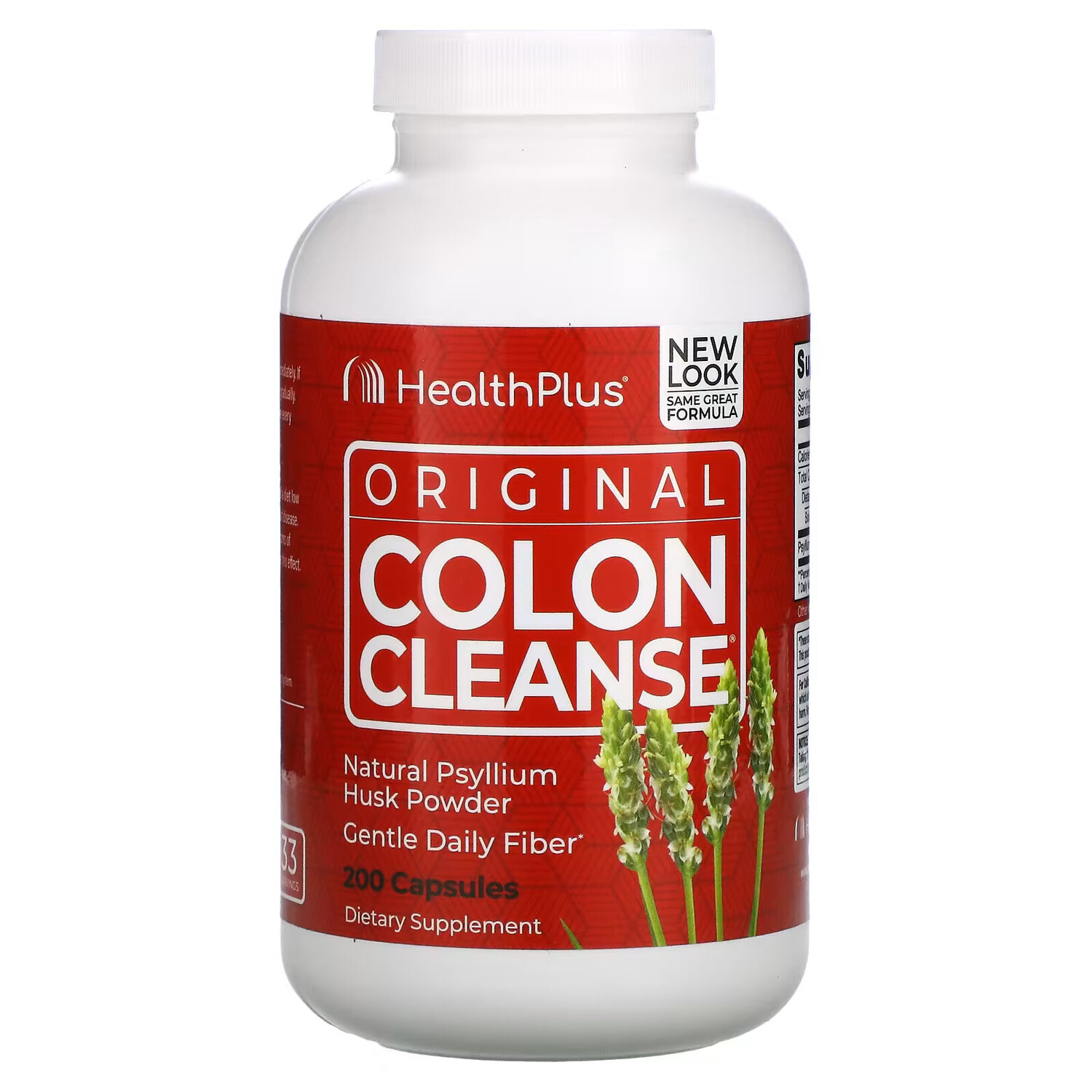 Health Plus, Original Colon Cleanse, Добавка для очищения кишечника, 200 капсул