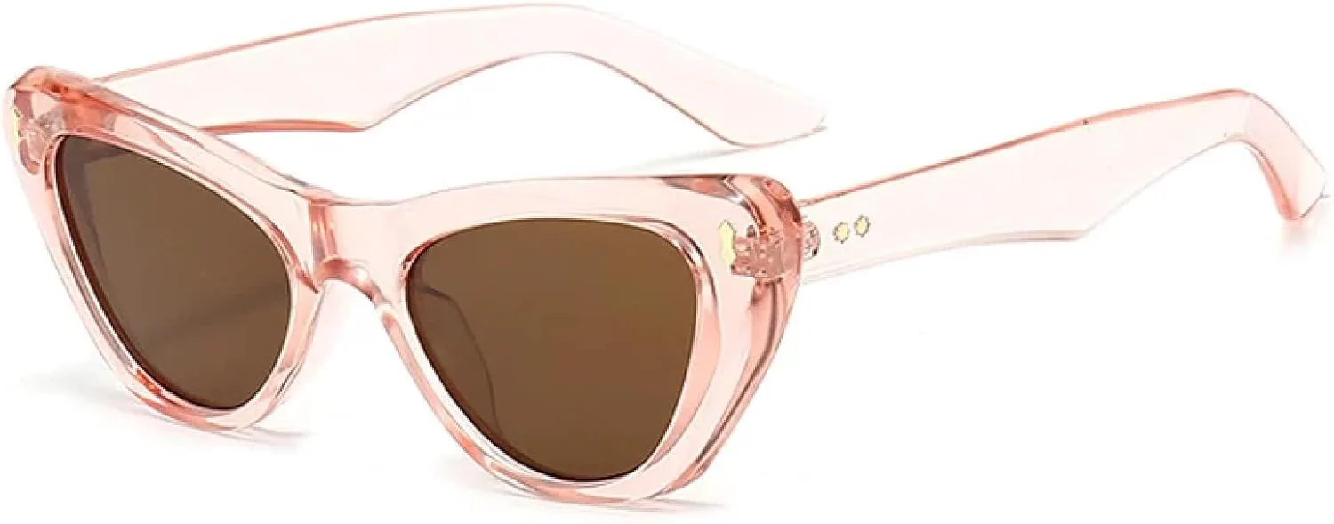 Солнцезащитные очки Rivets для мужчин "кошачий глаз", голубые солнцезащитные очки с защитой от УФ-излучения UV400, женские солнцезащитные очки DSVIGF, Pink Tea
Солнцезащитные очки Rivets для мужчин "кошачий глаз", голубые солнцезащитные очки с защитой от УФ-излучения UV400, женские солнцезащитные очки DSVIGF, Pink Tea