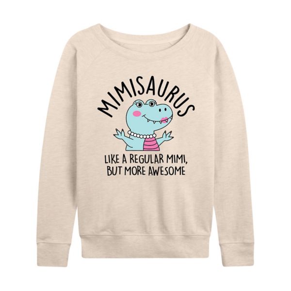 Женская футболка с длинным рукавом из французского трикотажа «Мимизавр» Licensed Character, бежевый 
Женская футболка с длинным рукавом из французского трикотажа «Мимизавр» Licensed Character, бежевый