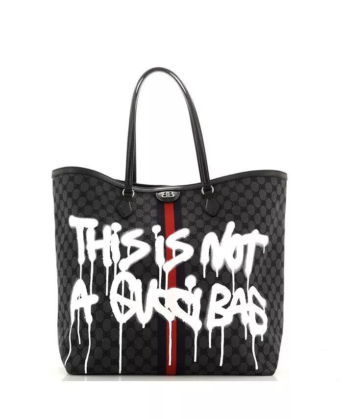 Большая сумка x Gucci The Hacker Project Tote Graffiti BB Canvas Pre-Owned Balenciaga, черный
Большая сумка x Gucci The Hacker Project Tote Graffiti BB Canvas Pre-Owned Balenciaga, черный