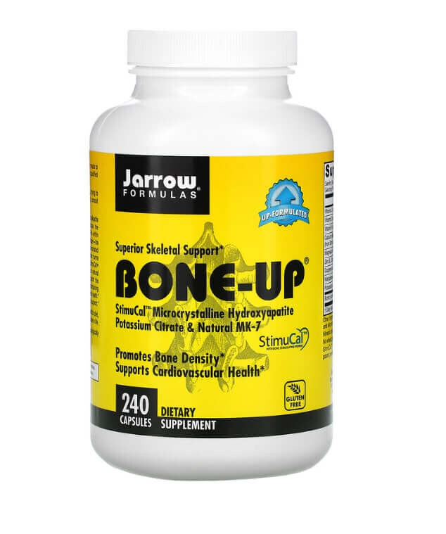 Поддержка здоровья костей, Bone-Up, 240 капсул, Jarrow Formulas
Поддержка здоровья костей, Bone-Up, 240 капсул, Jarrow Formulas