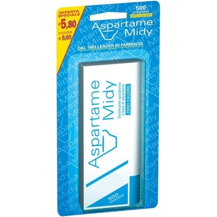 Аспартам Миди 500 таблеток Esi
Аспартам Миди 500 таблеток Esi