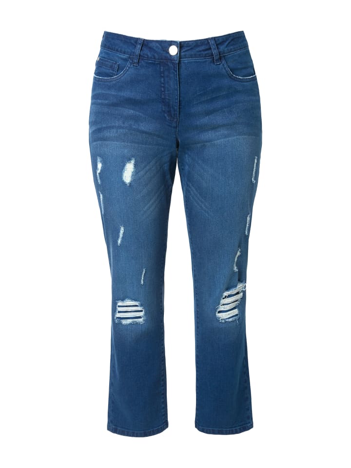 Джинсы из темно-синего денима Angel of Style
Джинсы из темно-синего денима Angel of Style