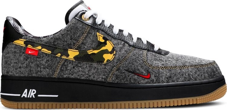 Кроссовки Nike Air Force 1 Low 'Camo Denim Remix', черный
Кроссовки Nike Air Force 1 Low 'Camo Denim Remix', черный