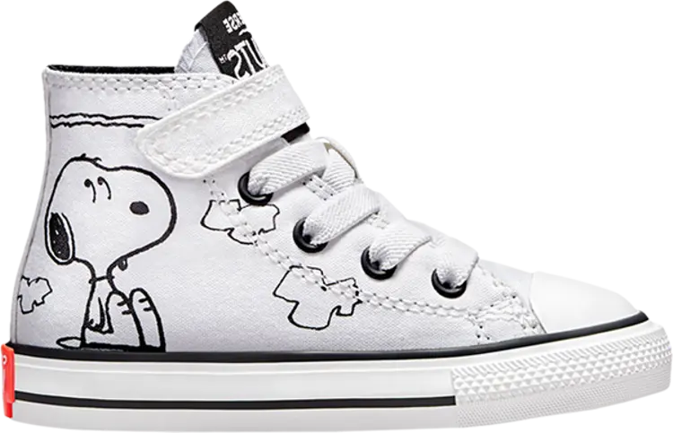 Кроссовки Converse Peanuts x Chuck Taylor All Star Easy-On High TD Snoopy and Woodstock, белый
Кроссовки Converse Peanuts x Chuck Taylor All Star Easy-On High TD Snoopy and Woodstock, белый