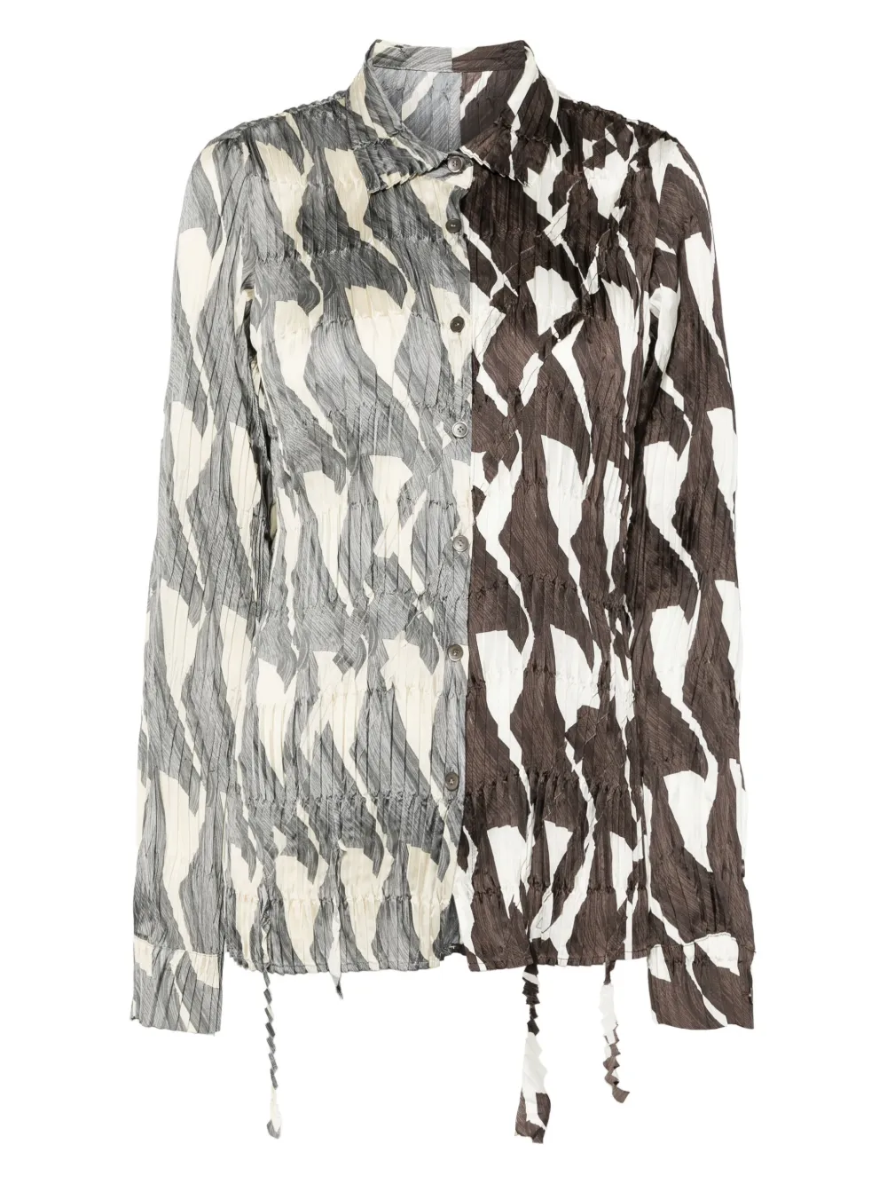 Рубашка с узором JNBY, коричневый
Рубашка с узором JNBY, коричневый