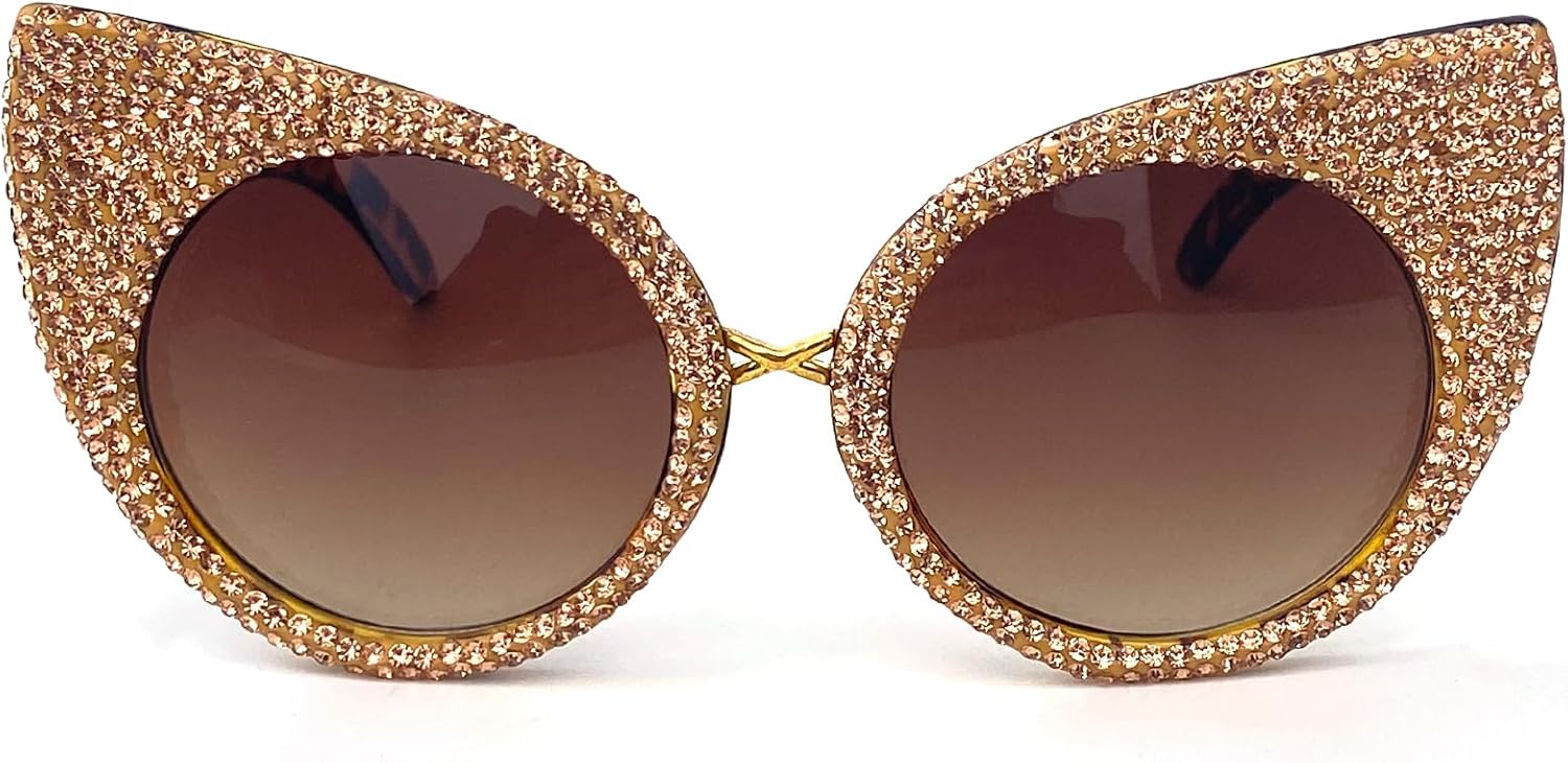 Модные солнцезащитные очки «кошачий глаз» со стразами для женщин, милые круглые солнцезащитные очки с бриллиантами, винтажные женские солнцезащитные очки для вечеринок mincl, Leopard
Модные солнцезащитные очки «кошачий глаз» со стразами для женщин, милые круглые солнцезащитные очки с бриллиантами, винтажные женские солнцезащитные очки для вечеринок mincl, Leopard