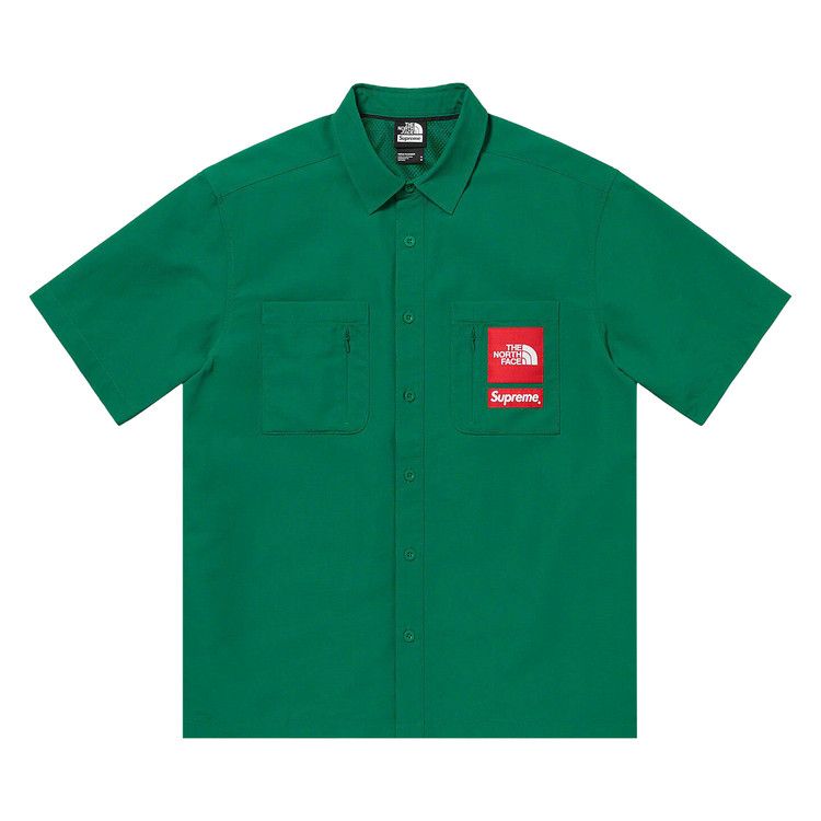 Рубашка Supreme x The North Face Trekking Short-Sleeve Shirt, Dark Green
Рубашка Supreme x The North Face Trekking Short-Sleeve Shirt, Dark Green
