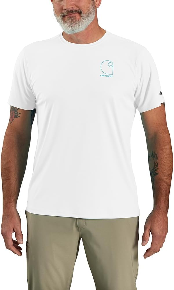 Легкая мужская футболка Carhartt Force Sun Defender с коротким рукавом и графическим логотипом, White, Белый, Легкая мужская футболка Carhartt Force Sun Defender с коротким рукавом и графическим логотипом, White
Легкая мужская футболка Carhartt Force Sun Defender с коротким рукавом и графическим логотипом, White, Белый, Легкая мужская футболка Carhartt Force Sun Defender с коротким рукавом и графическим логотипом, White