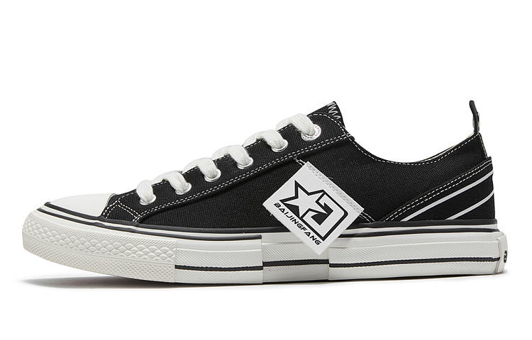 Бейцзинфан лоу-топы из холста унисекс черные, цвет Black
Бейцзинфан лоу-топы из холста унисекс черные, цвет Black