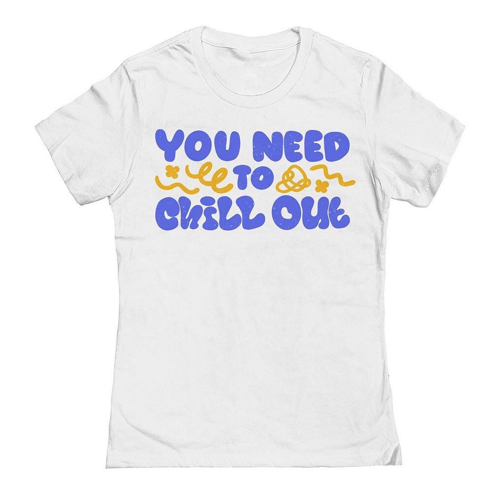 Футболка Junior's You Need To Chill Out с рисунком COLAB89 by Threadless, белый
Футболка Junior's You Need To Chill Out с рисунком COLAB89 by Threadless, белый