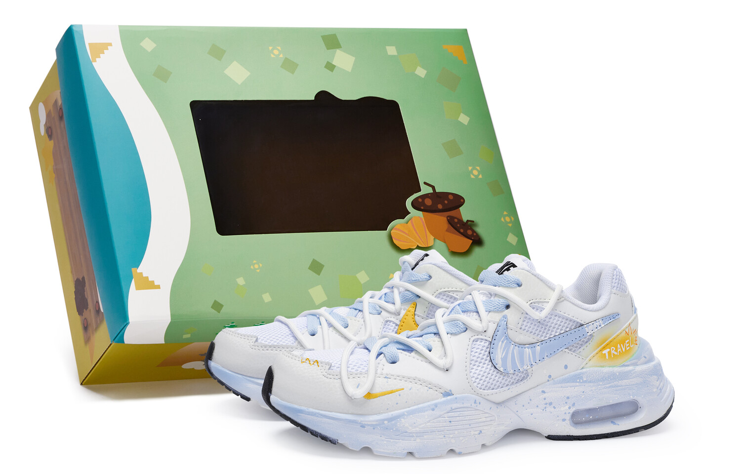 Кроссовки Air Max Fusion для бега мужские с низким верхом синего цвета Nike, белый/синий
Кроссовки Air Max Fusion для бега мужские с низким верхом синего цвета Nike, белый/синий
