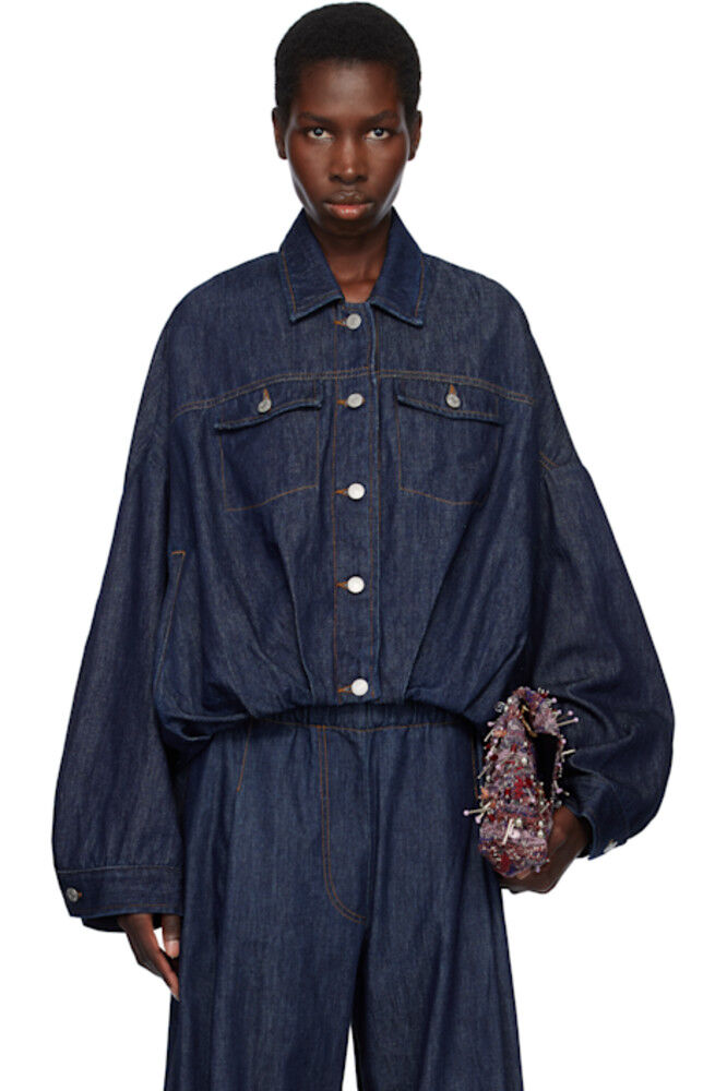 Джинсовая куртка цвета индиго с эффектом перекраски Dries Van Noten, Фиолетовый, Джинсовая куртка цвета индиго с эффектом перекраски Dries Van Noten
Джинсовая куртка цвета индиго с эффектом перекраски Dries Van Noten, Фиолетовый, Джинсовая куртка цвета индиго с эффектом перекраски Dries Van Noten