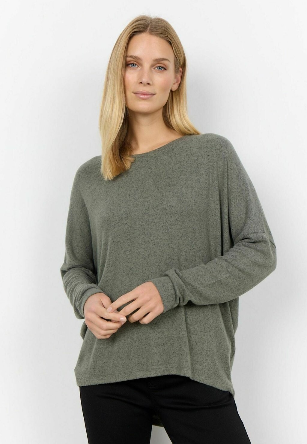 Топ с длинными рукавами Soyaconcept, светло-серый
Топ с длинными рукавами Soyaconcept, светло-серый