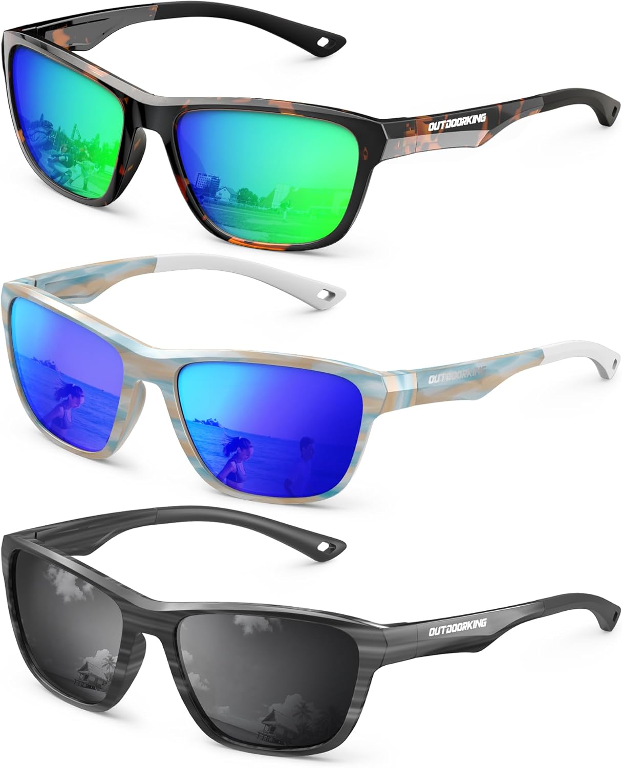 Поляризованные солнцезащитные очки KALIYADI для мужчин и женщин: солнцезащитные очки с легкой оправой для вождения, рыбалки и защиты от УФ-излучения UV400, A08-tortoise/Green+stripe/Dark Blue+stripe/Grey
Поляризованные солнцезащитные очки KALIYADI для мужчин и женщин: солнцезащитные очки с легкой оправой для вождения, рыбалки и защиты от УФ-излучения UV400, A08-tortoise/Green+stripe/Dark Blue+stripe/Grey