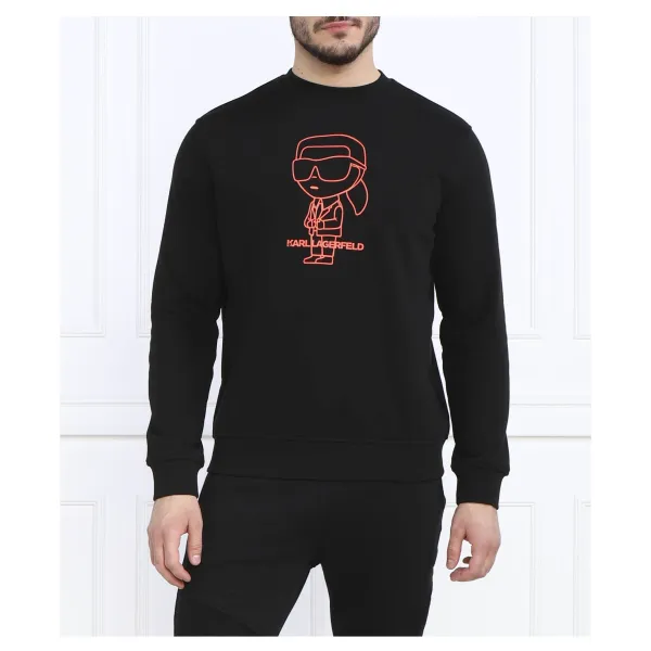 Толстовка обычного кроя Karl Lagerfeld, черный
Толстовка обычного кроя Karl Lagerfeld, черный