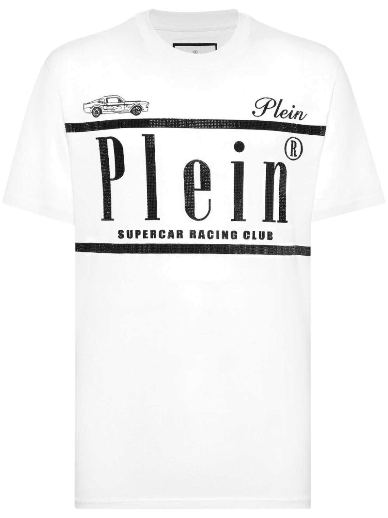 Philipp Plein футболка Strass Racing Club, белый
Philipp Plein футболка Strass Racing Club, белый
