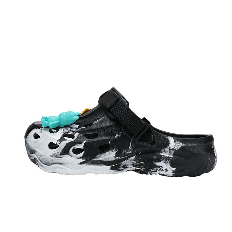 NANJIREN Клоги унисекс черно-белые, цвет Black White
NANJIREN Клоги унисекс черно-белые, цвет Black White