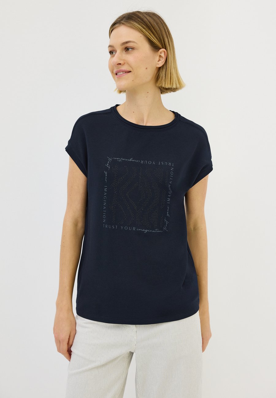 Футболка Cecil MIT GLITZER-PRINT, Blau/Teal
Футболка Cecil MIT GLITZER-PRINT, Blau/Teal