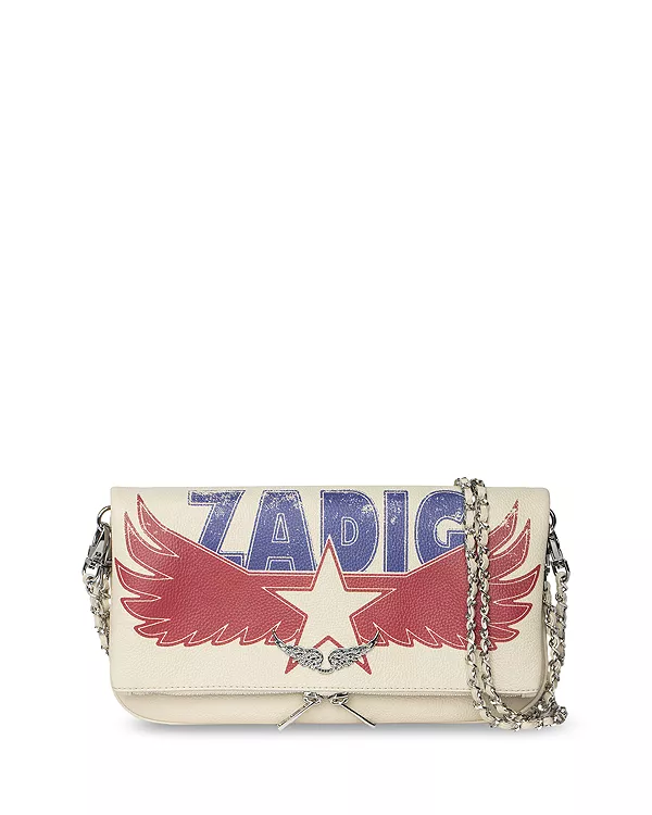 Сумка через плечо America Flash из зернистой кожи Zadig & Voltaire, белый
Сумка через плечо America Flash из зернистой кожи Zadig & Voltaire, белый