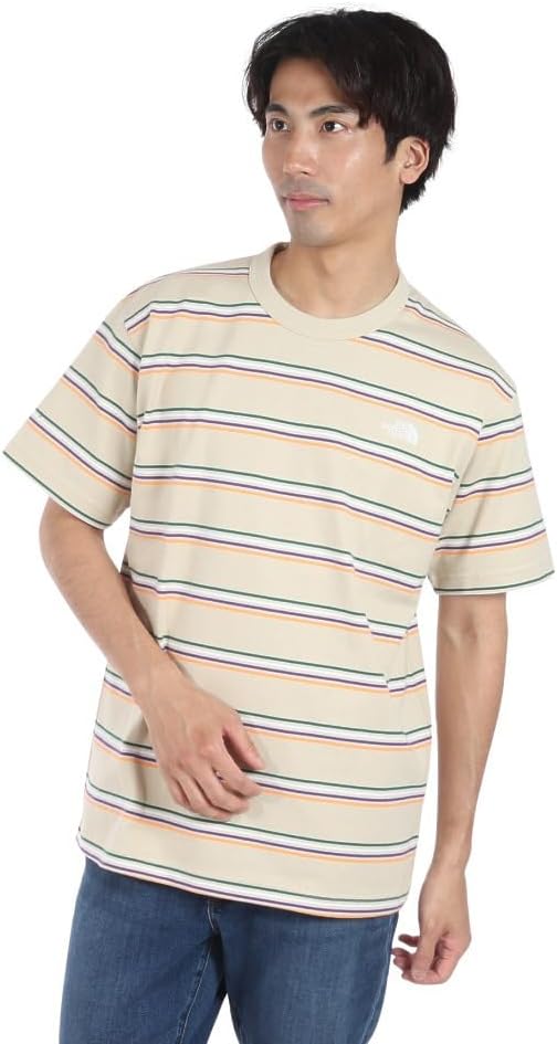 Мужская футболка с коротким рукавом THE NORTH FACE с разноцветными полосками
Мужская футболка с коротким рукавом THE NORTH FACE с разноцветными полосками