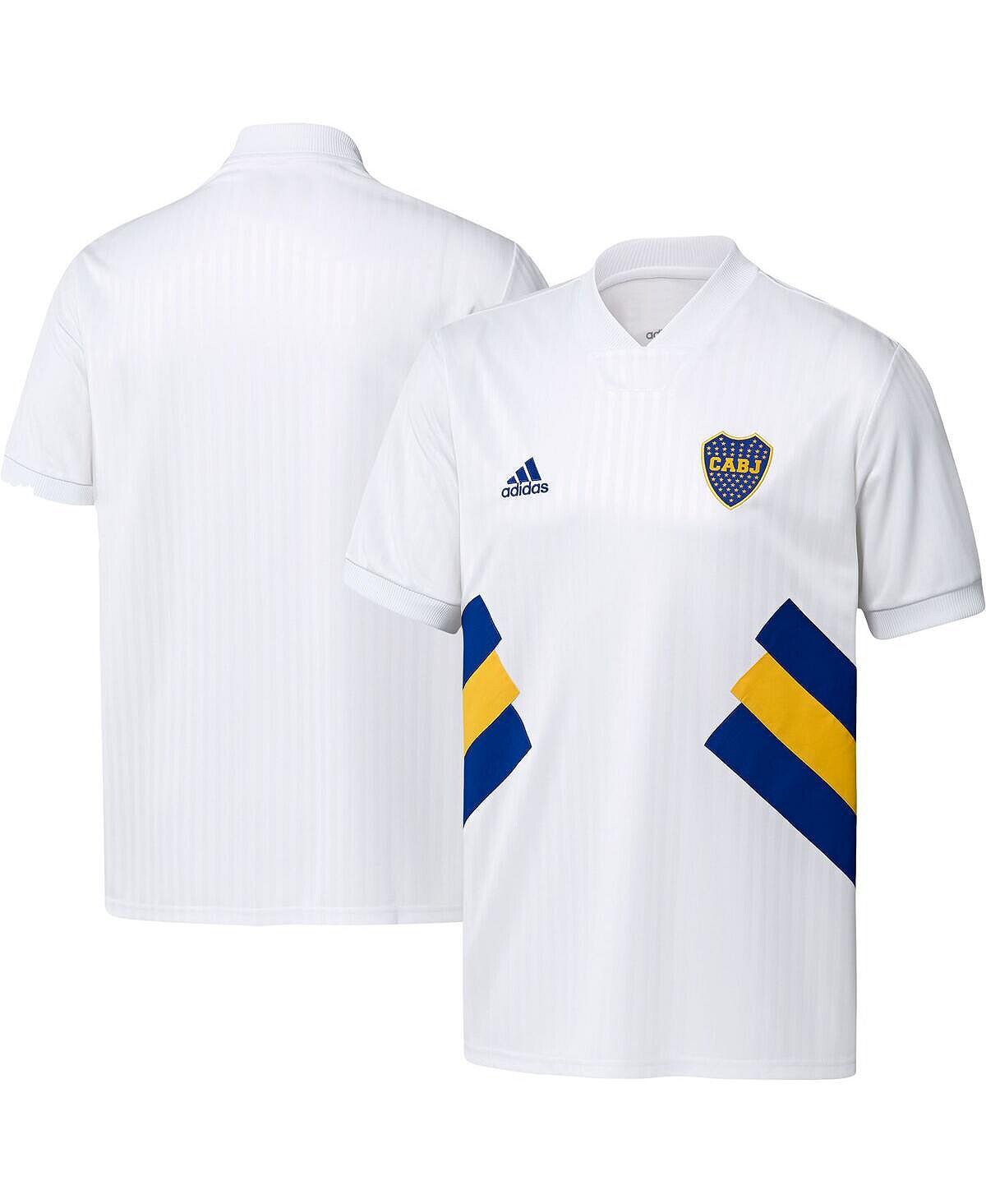 Мужская белая футболка с символом футбола Boca Juniors adidas, Белый, Мужская белая футболка с символом футбола Boca Juniors adidas
Мужская белая футболка с символом футбола Boca Juniors adidas, Белый, Мужская белая футболка с символом футбола Boca Juniors adidas