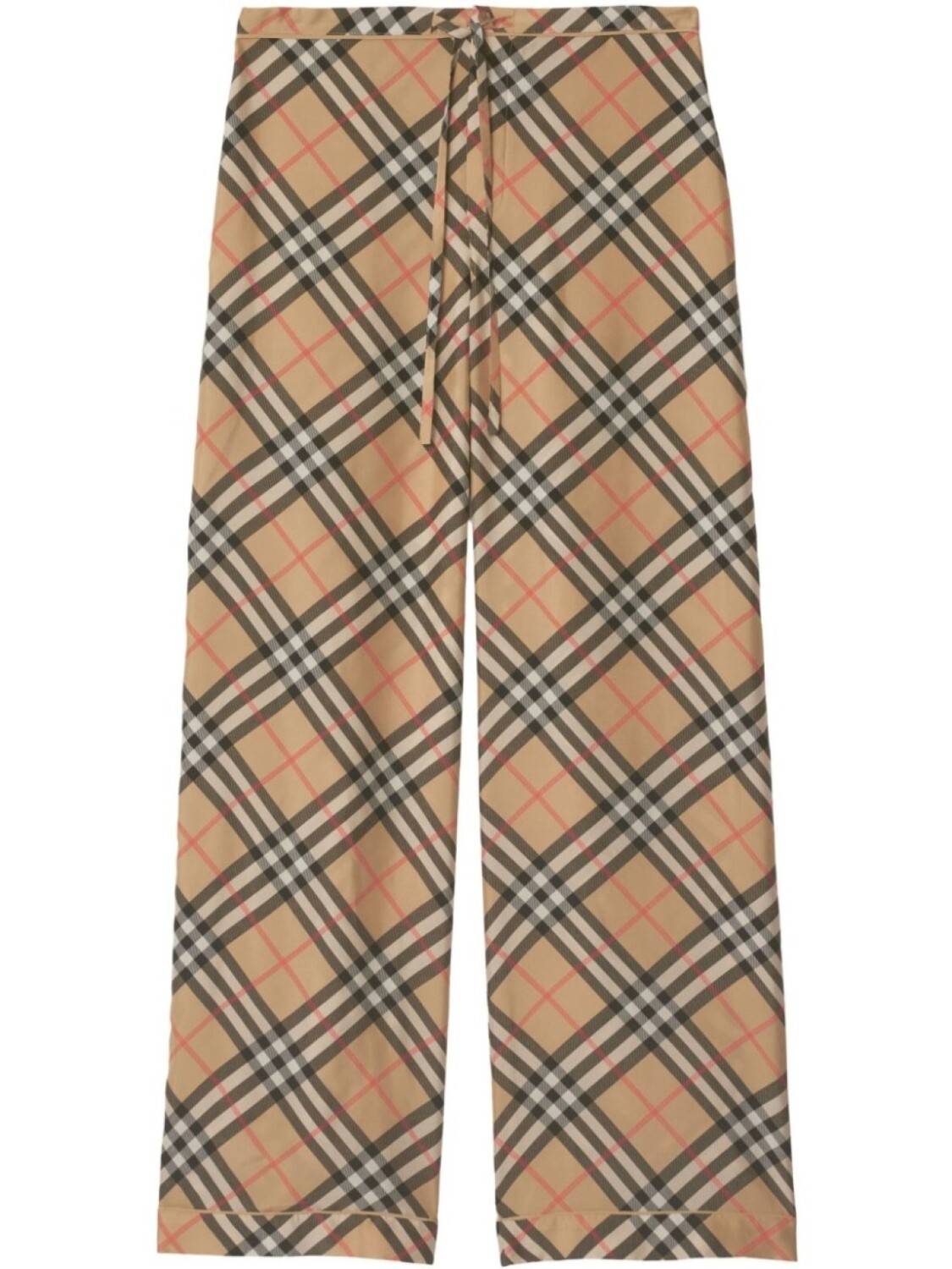 Пижамные брюки Burberry в клетку, нейтральный 
Пижамные брюки Burberry в клетку, нейтральный