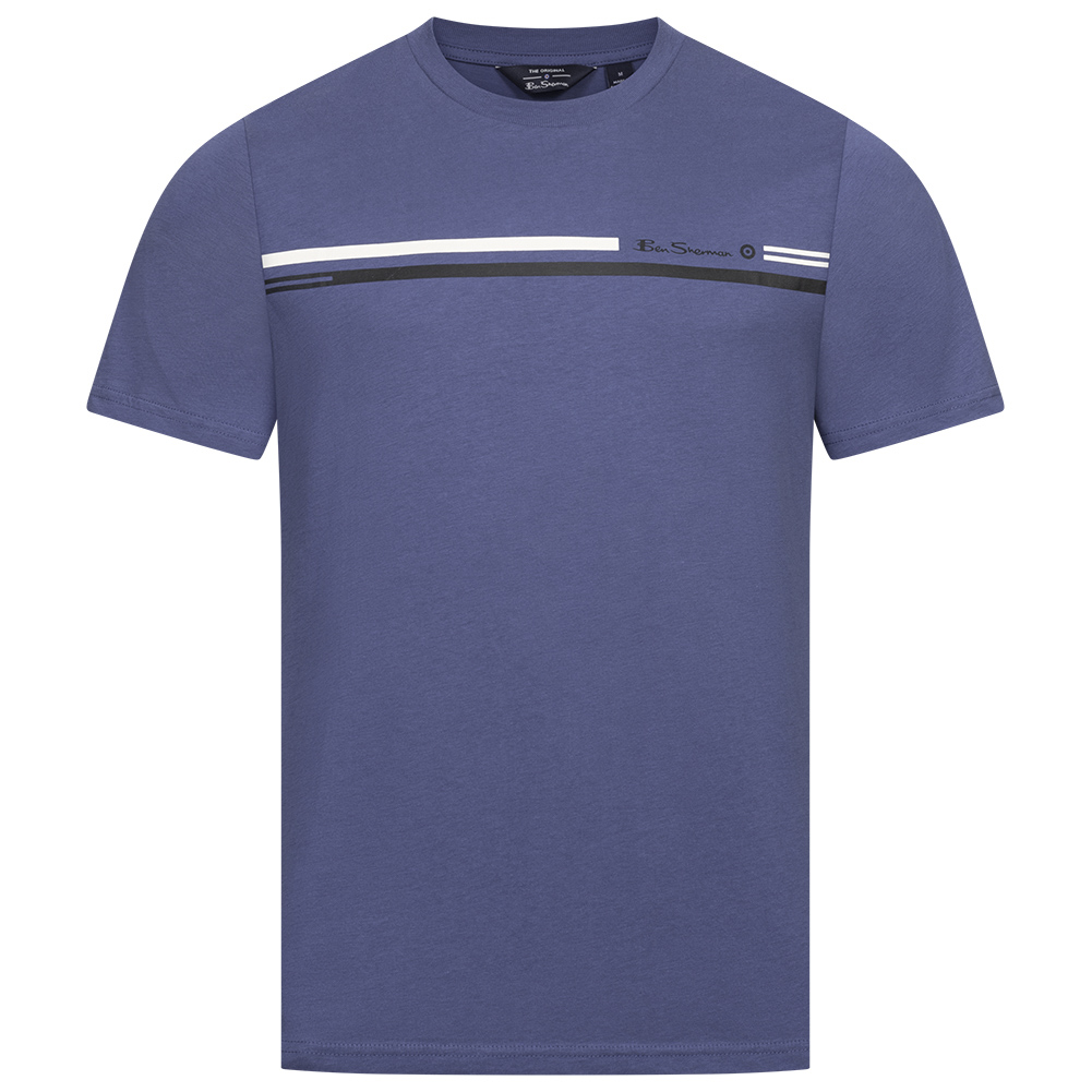 Футболка Ben Sherman Seasonal Stripe Herren, синий
Футболка Ben Sherman Seasonal Stripe Herren, синий